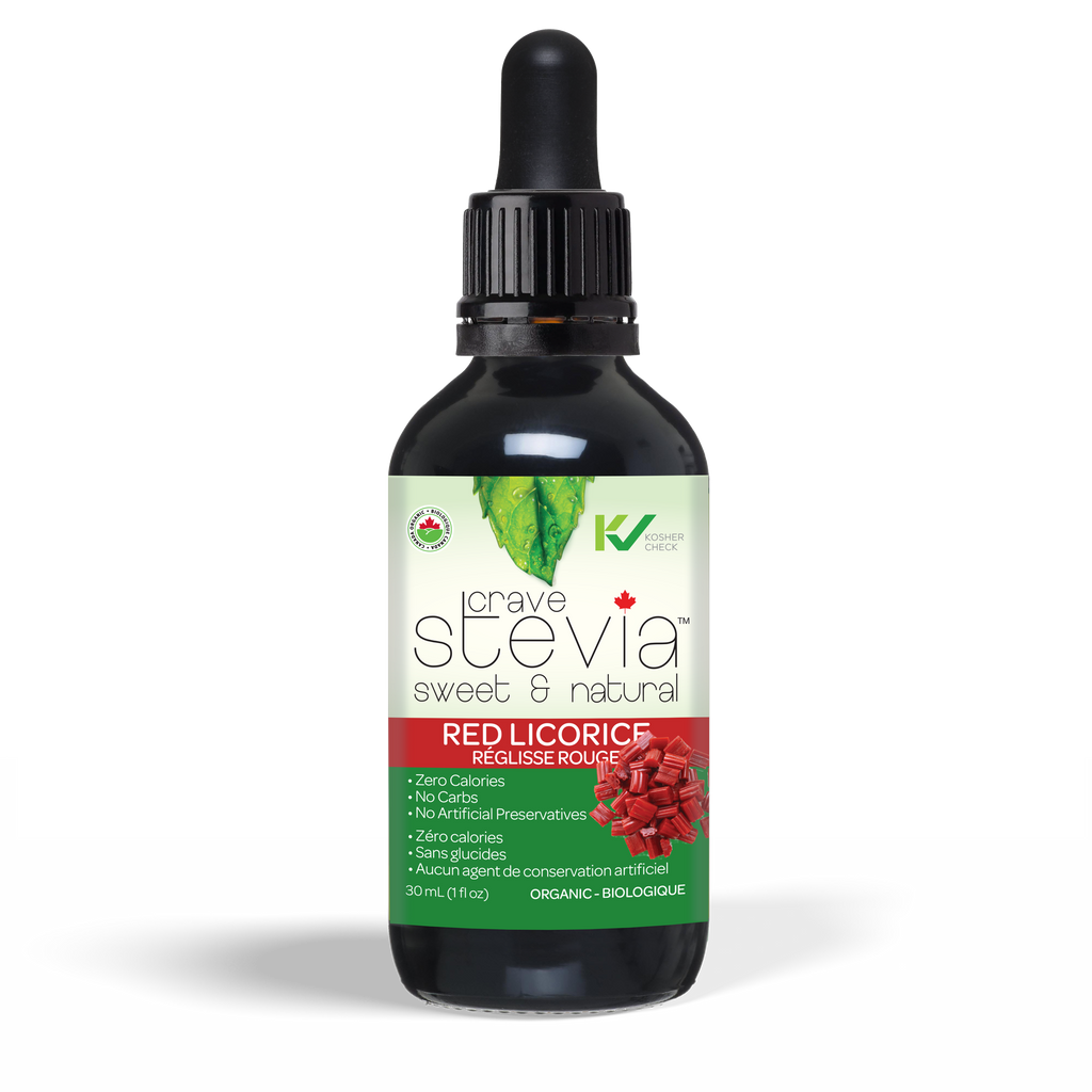 Red Licorice Liquid Drops Crave Stevia