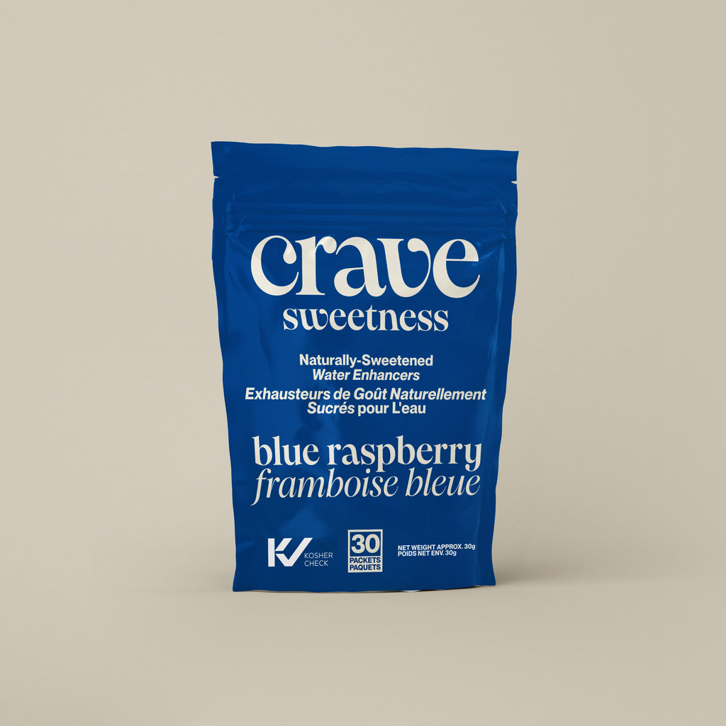 Crave Sweetness Blue Raspberry Water Enhancer 30 ct.