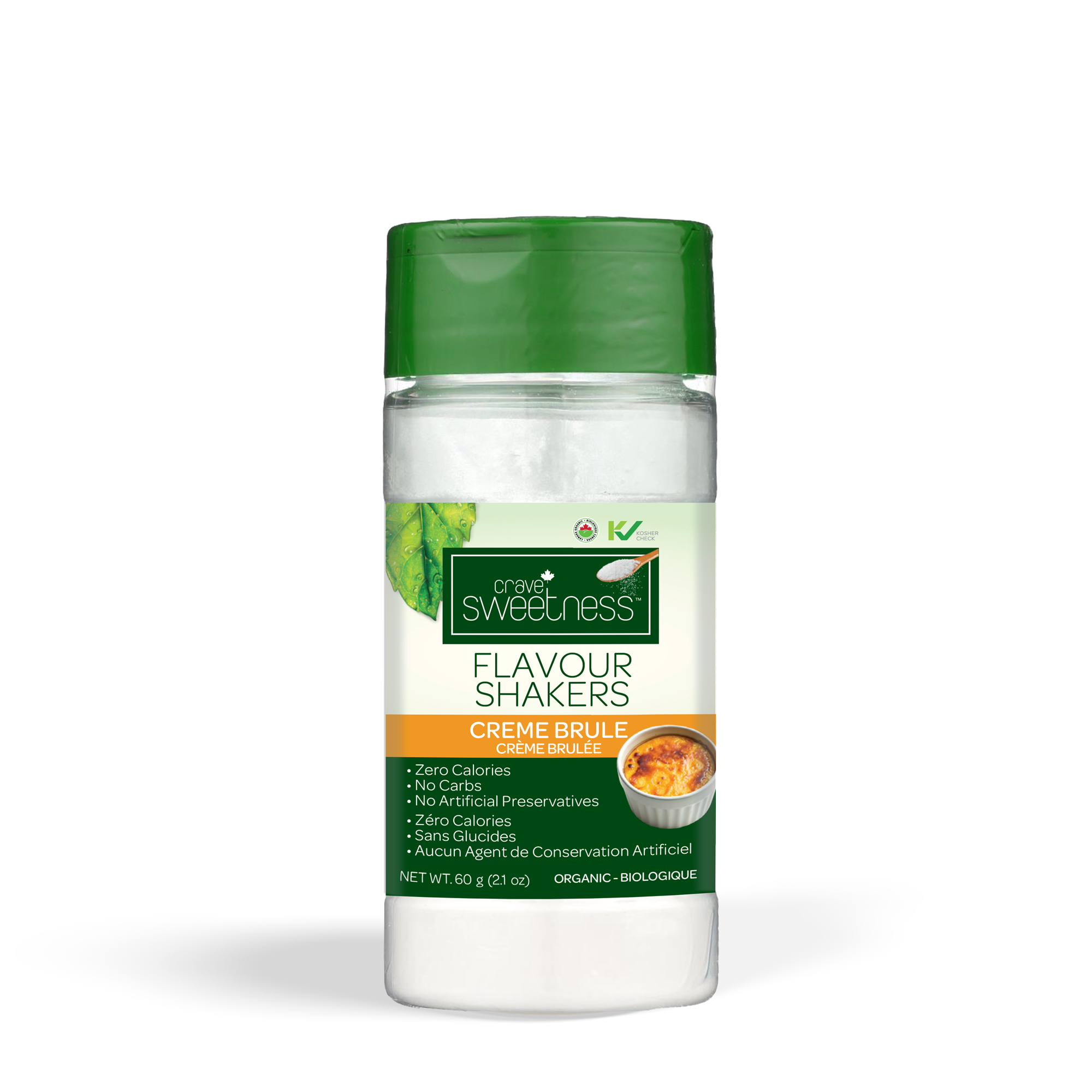 Creme Brule Monk Fruit Flavour Shaker