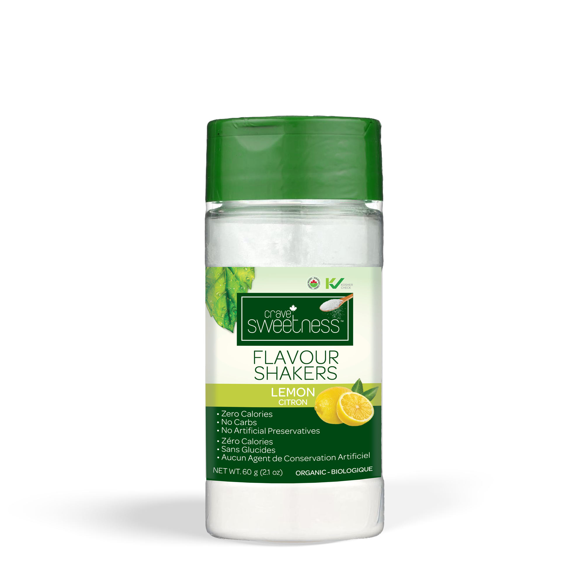 Lemon Monk Fruit Flavour Shaker