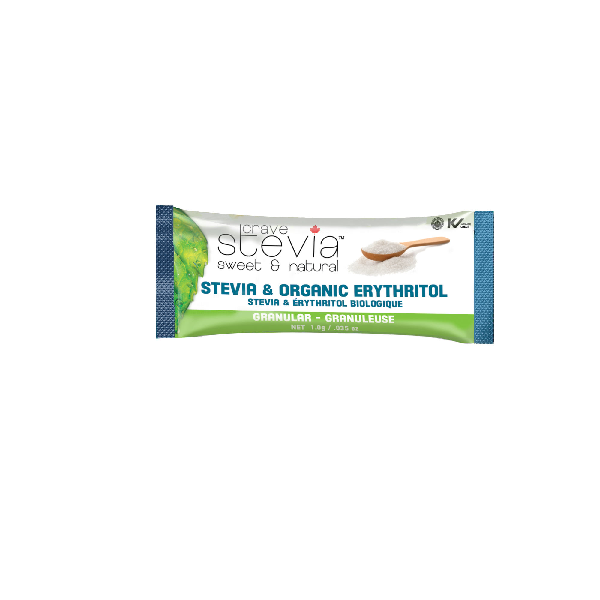 Organic Stevia & Erythritol Granular Stick Pack