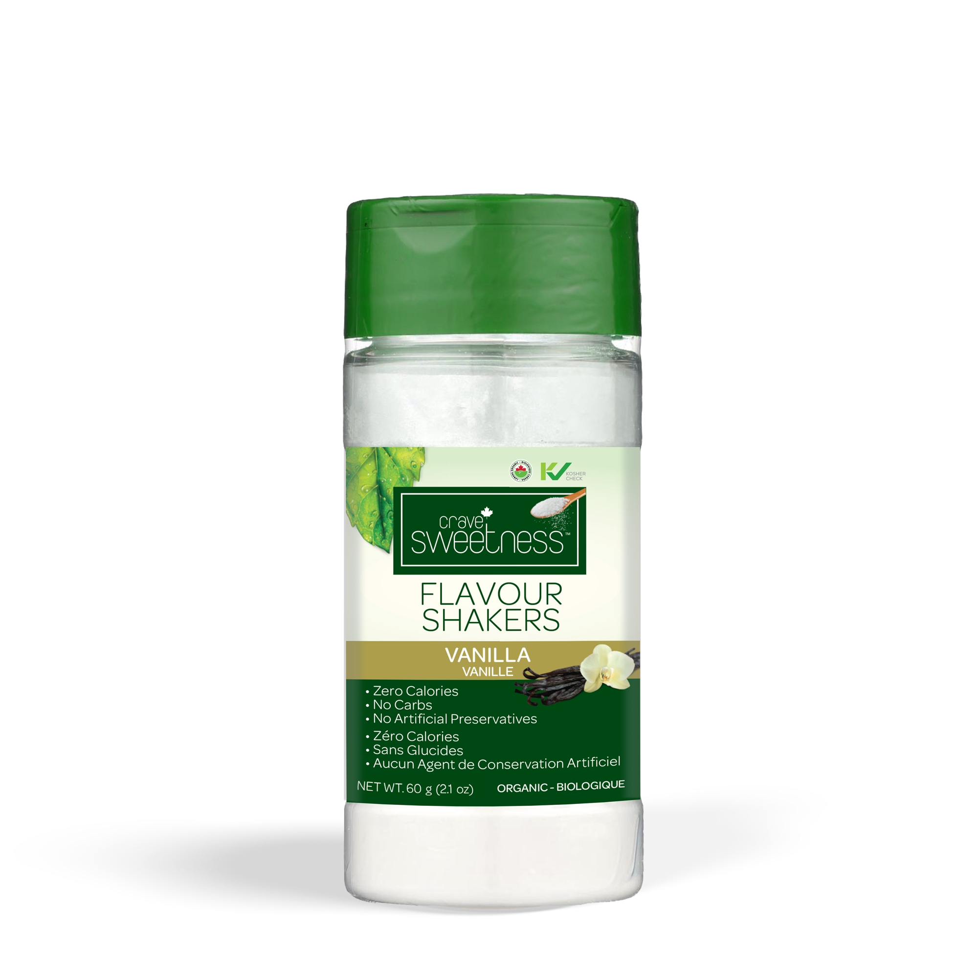 Vanilla Monk Fruit Flavour Shaker