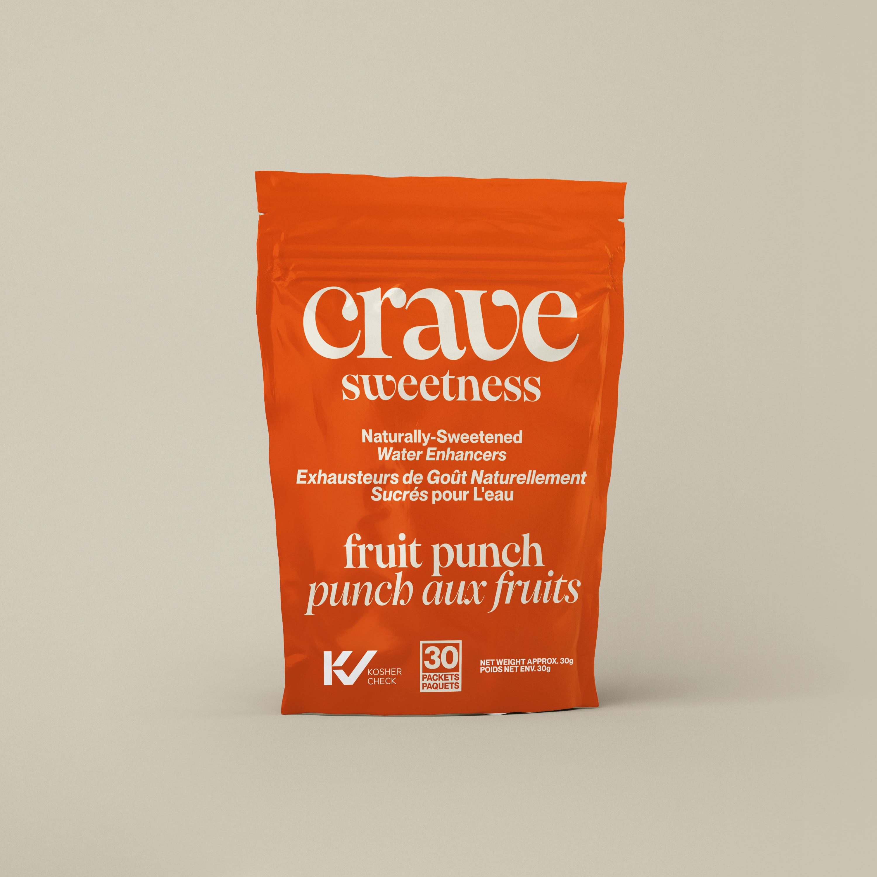 Crave Sweetness Fruit Punch Water Enhancer 30 ct.