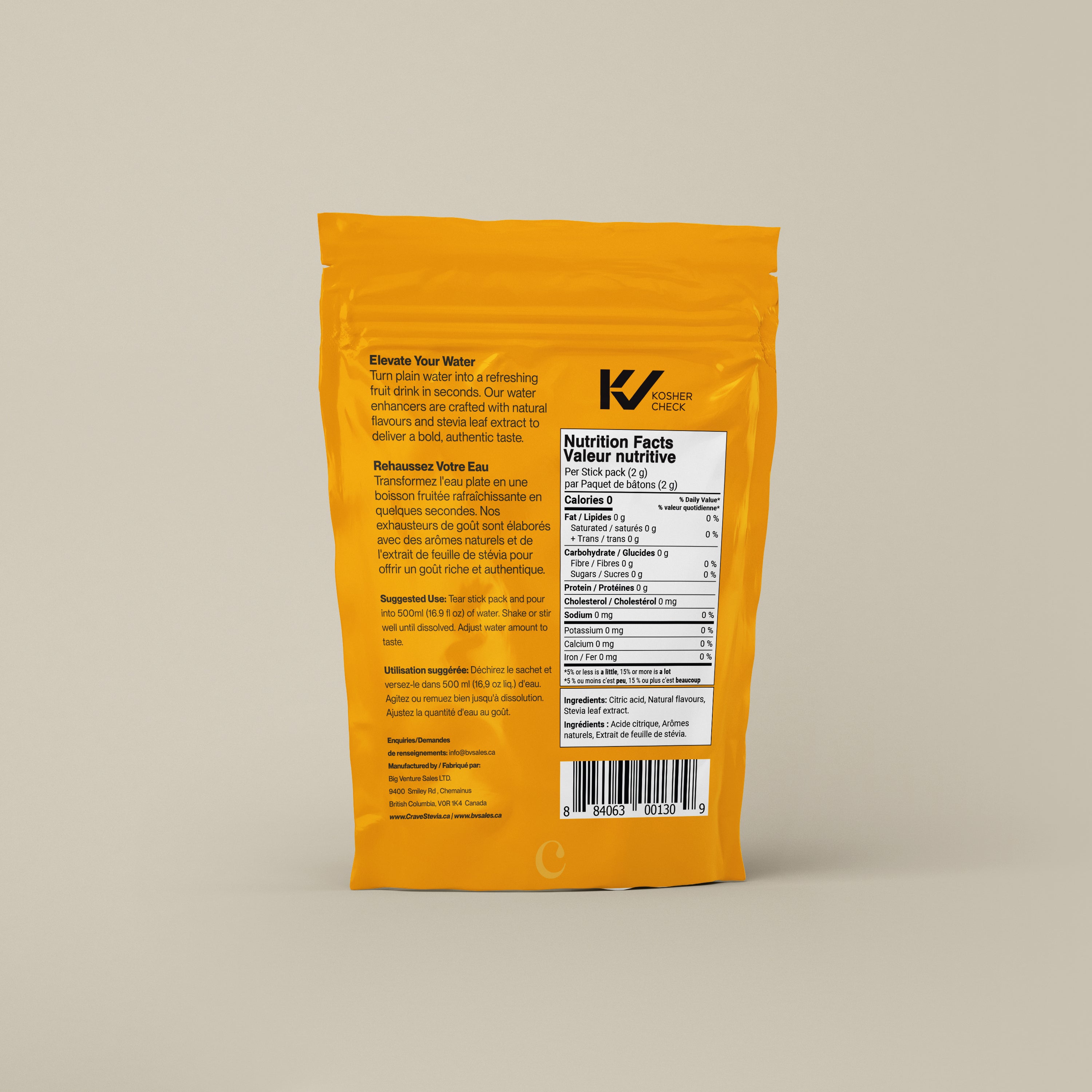 Crave Sweetness Lemonade Water Enhancer 30 ct.