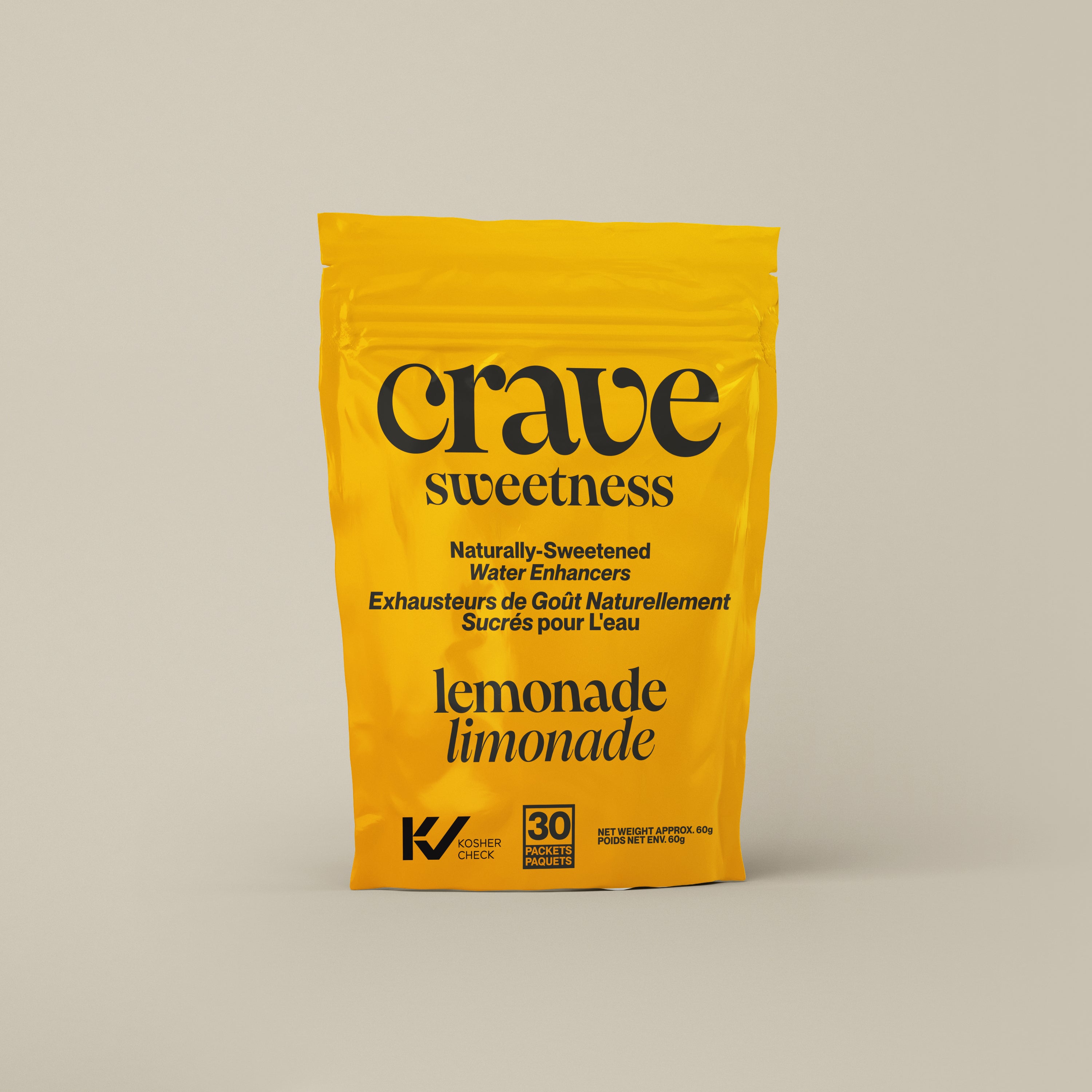 Crave Sweetness Lemonade Water Enhancer 30 ct.