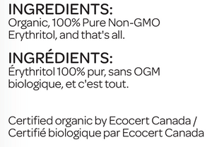 100% Organic Erythritol