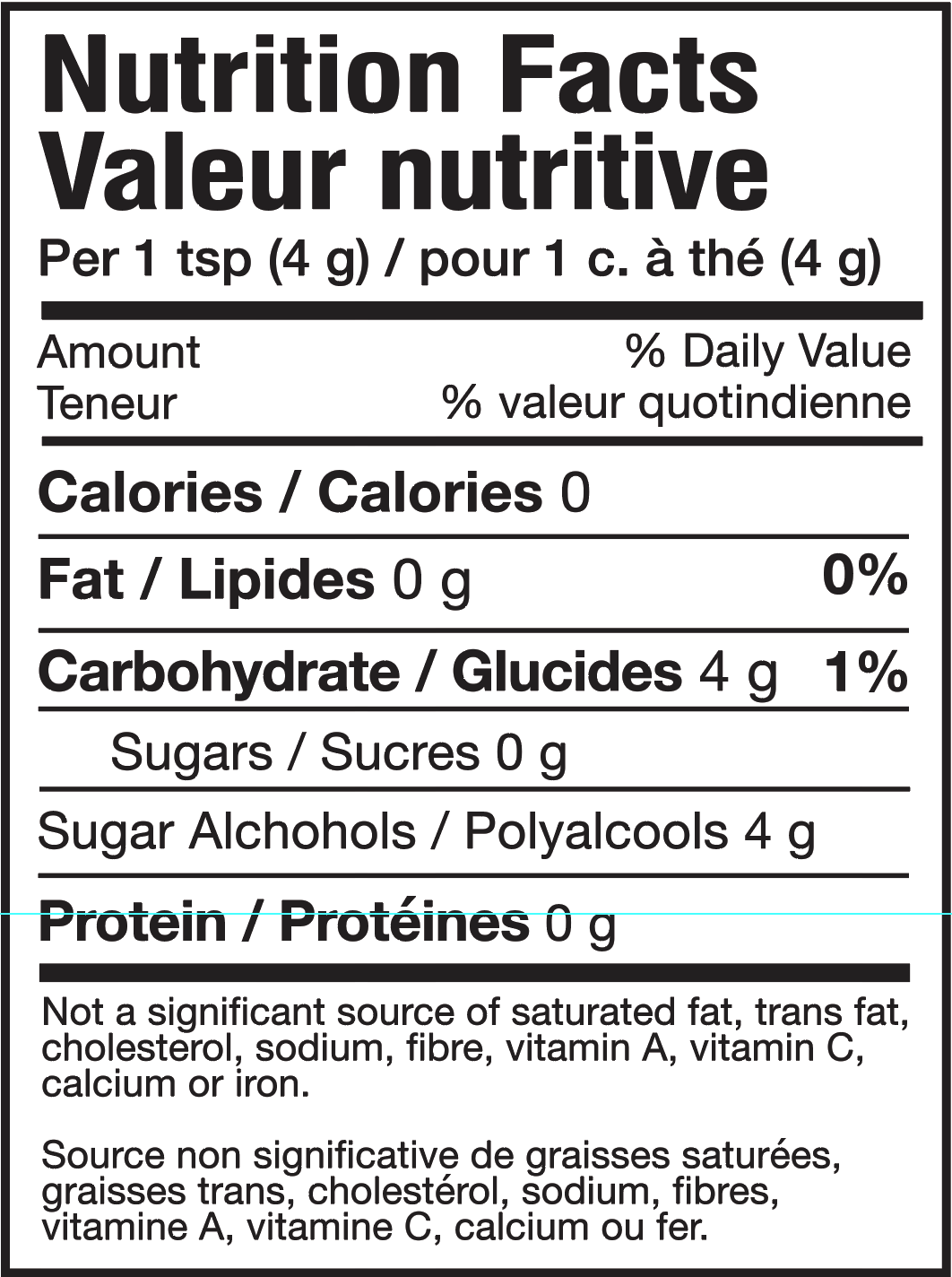 100% Organic Erythritol