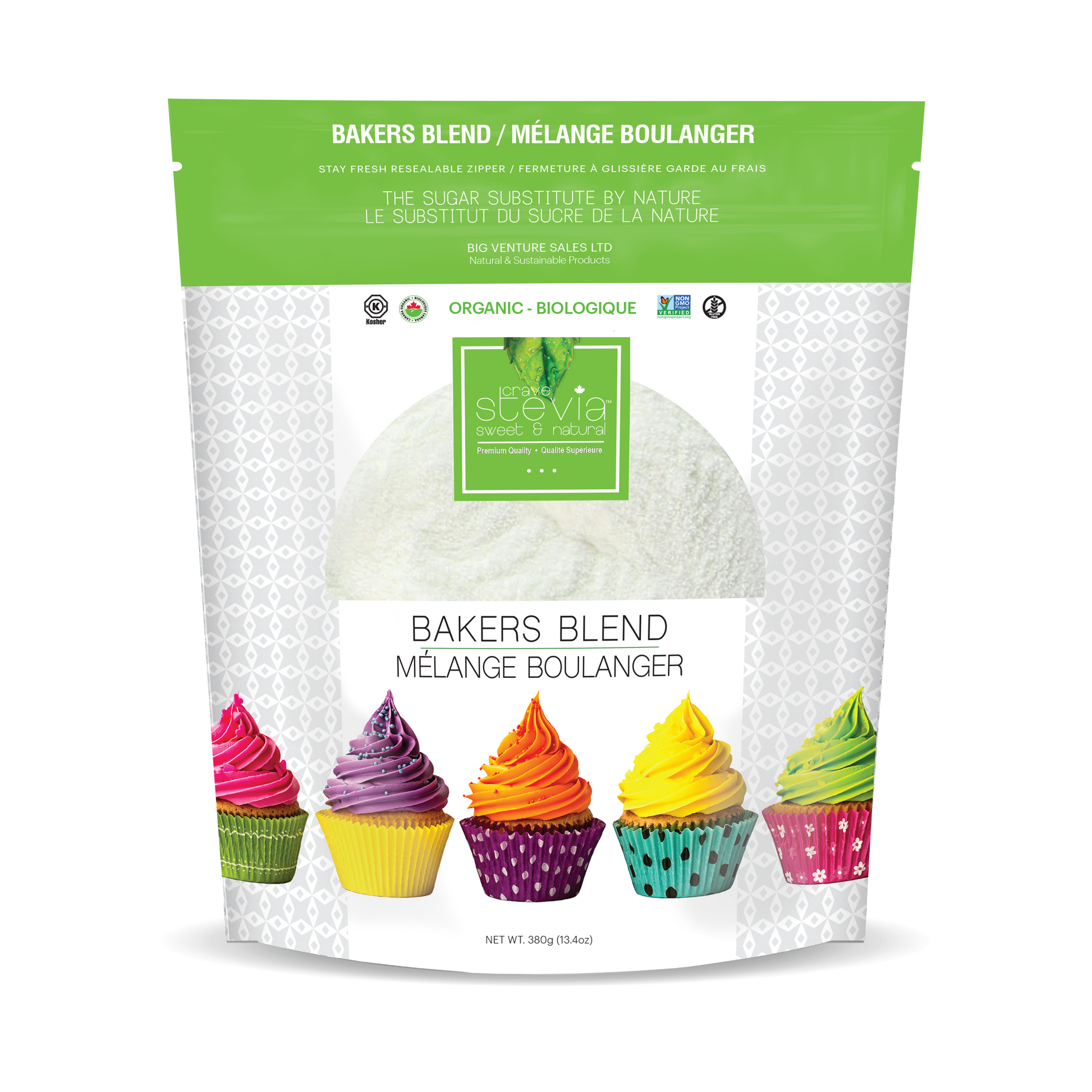 Crave Stevia White Baking Blend-Organic - Crave Stevia