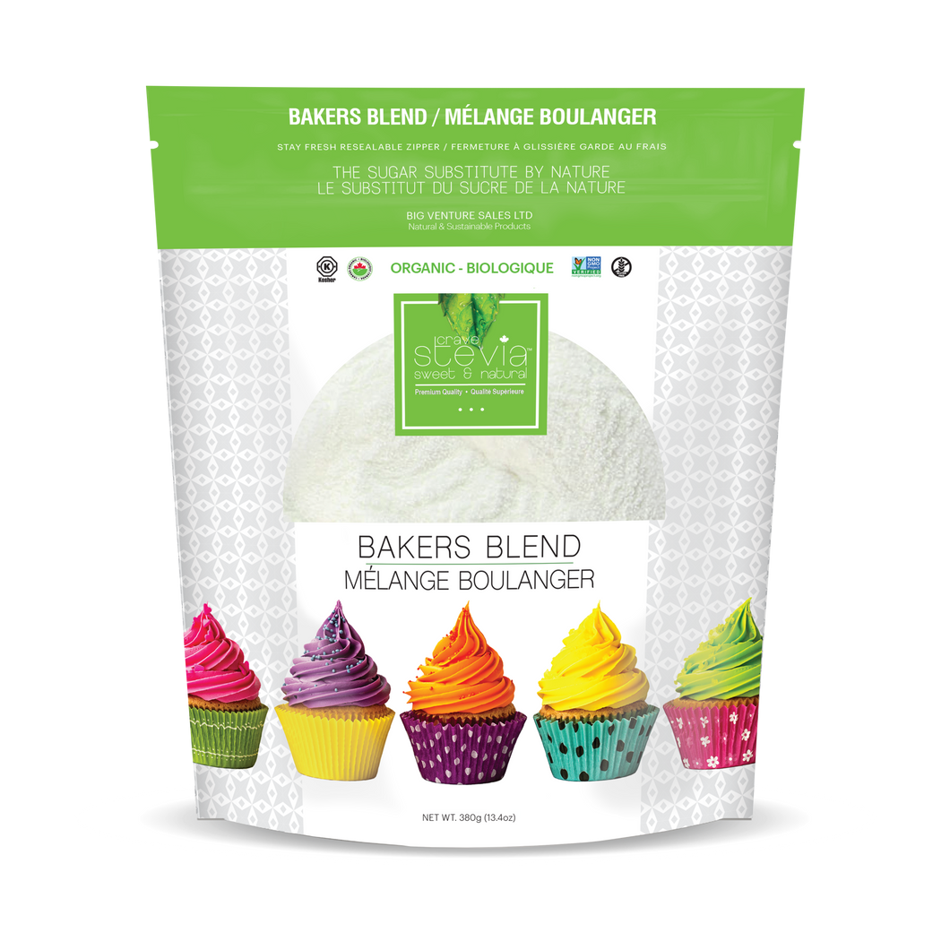 Crave Stevia White Baking Blend-Organic - Crave Stevia
